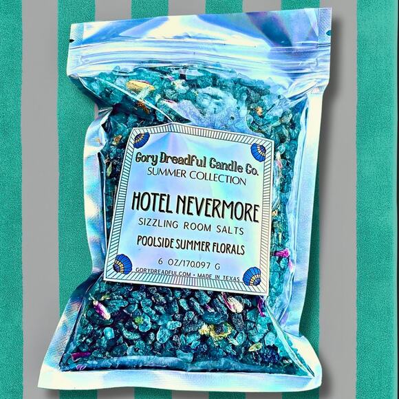 Hotel Nevermore Sizzling Room Salt Crystal Potpourri: Poolside Summer Florals - Picture 3 of 11